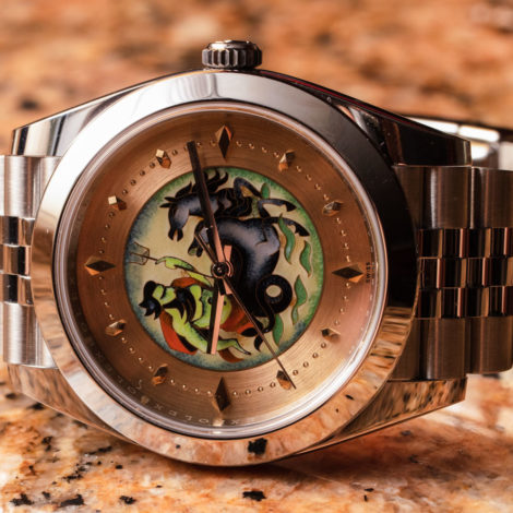 Ematelier Modified Rolex Datejust 41 Cloisonne Enamel Dials Perfect Replica Watch