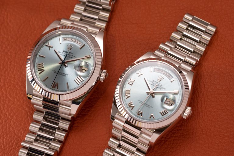 Hands-On With The Quality Replica Rolex Day-Date In Platinum — Reference 228236 And 128236