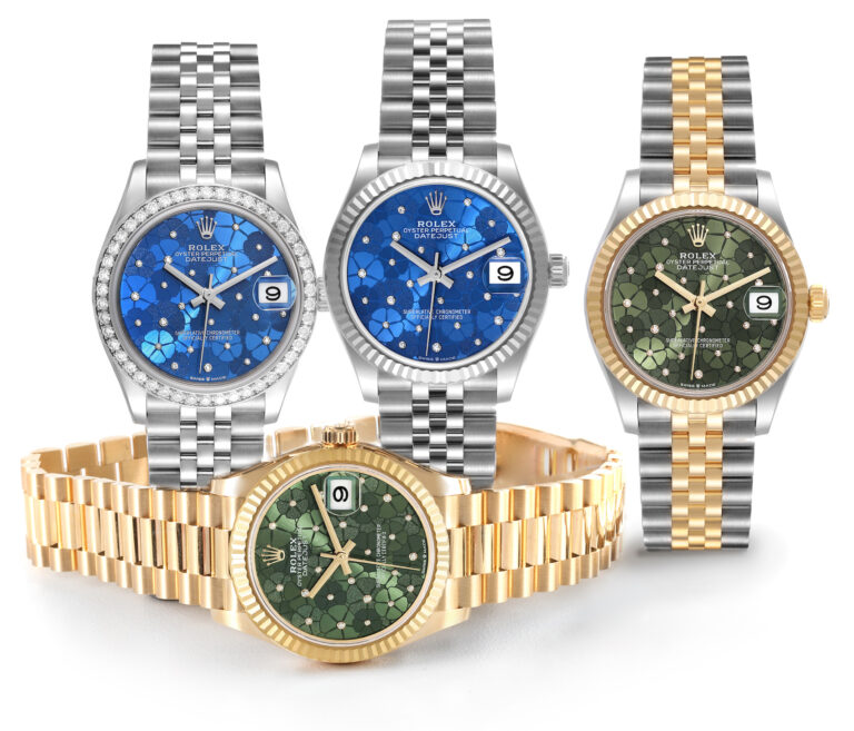 The Best Rolex Datejust Floral Dial Watches